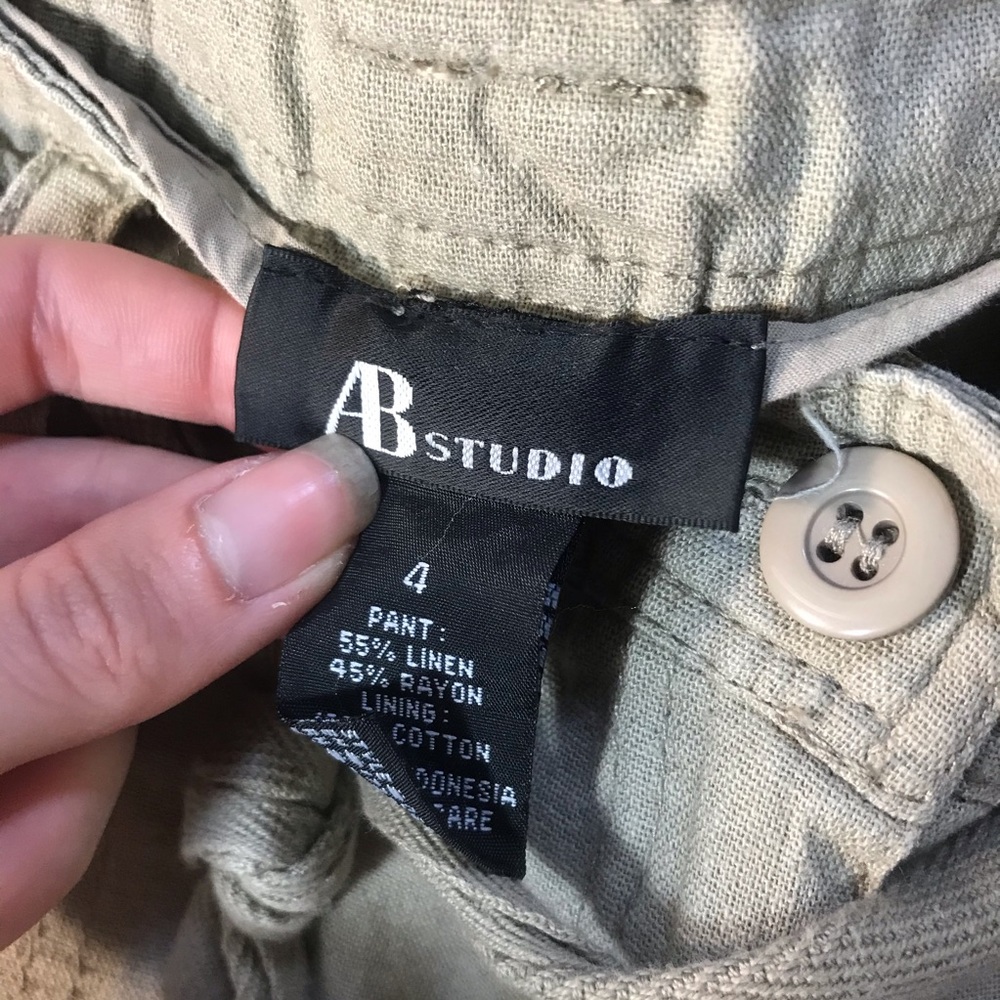 AB Studio | Drawstring Shorts - Picture 2 of 3